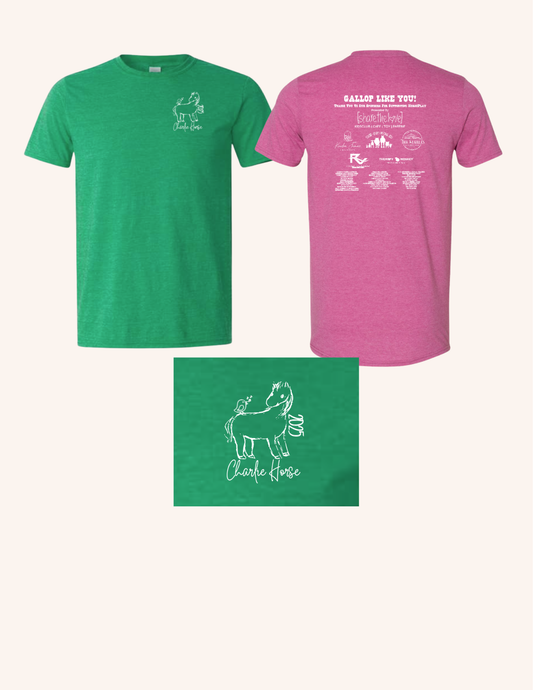 Charlie Horse Event T-Shirt (Adult Sizes)