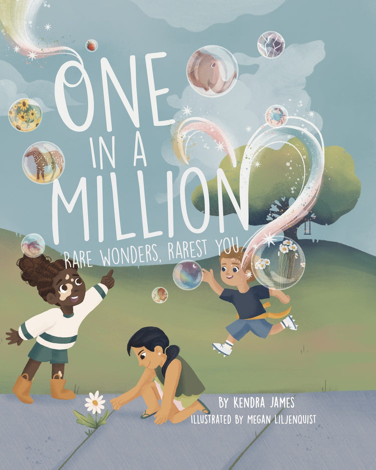 One in a Million: Rare Wonders, Rarest You, front cover illustrated by Megan Liljenquist